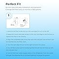 Crystala Filters Compatible with Samsung DA29-00020B Refrigerator Water Filter