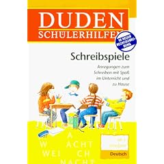 Duden Sch�lerhilfen, Schreibspiele, ab 3. Schuljahr, neue Rechtschreibung