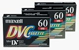 Maxell DVM Digital Video Cassette (3-Pack)