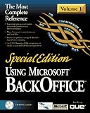 Special Edition Using Microsoft Backoffice (Special Edition Using)