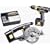 Panasonic EYC135NQKW 15.6-Volt NiMH Cordless 2-Tool Combo Kit, includes 1/2-Inch Drill/Driver and Circular Saw