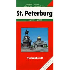 St Petersburg 1:20, 000 (Maps & Atlases)