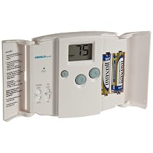 Supco 43054 Electronic Digital Wall Thermostats with Blue Back Light, 45 to 95 Degree F, 20-30 VAC