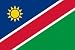 Namibia Flag 6.3 x 3.8cm Stickers Sheet of 21