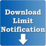 Download Limit Notification
