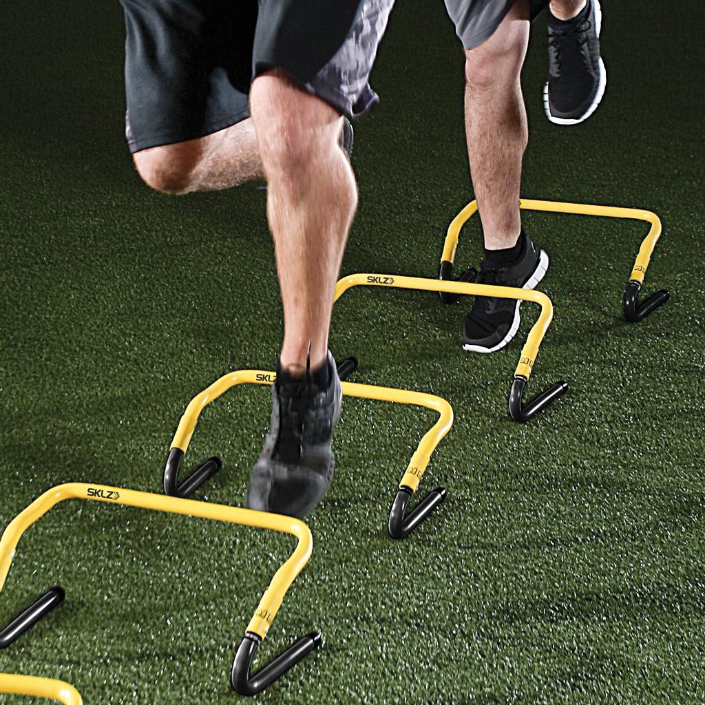 SKLZ Speed Hurdles 5 Adjustable Height Hurdles with Free