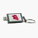 Centon DSK2GB-WIS University of Wisconsin Keychain Flash Drive - 2GB