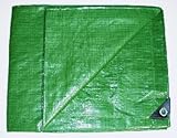 Heavyweight Reinforced 'Poly' Tarps, Green - 20'X 24' POLY TARP