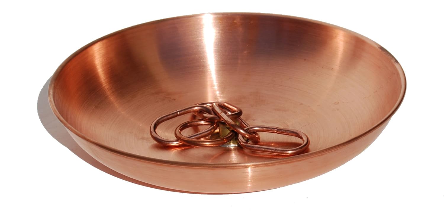 Stanwood Rain Chain Copper Basin Bowl for Rain Chain , New, Free