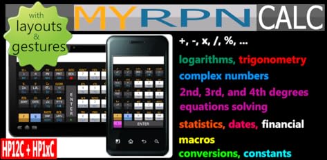 A Scientific and Financial RPN Calculator (HP-12C & HP-15C likewise)