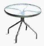 AGIO INTERNATIONAL CO., INC 81-22-365-TV08 Auburn Glass Top Table