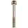 Grade 8 Steel Flange Bolt, Zinc Yellow-Chromate Plated Finish, Hex Head, UNC Threads, Hex Head, Meets IFI-111 (2002)/SAE J429 (1999)/ASTM B633 Specifications, 1/4"-20 Thread Size, 2" Length, Partially Threaded, Pack Of 50