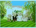 Sylvanian Families Golden Labrador Family