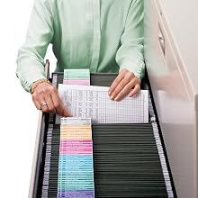 Smead Viewables Labeling System for Hanging Folders, Starter Pack, 1 pack  (64902)