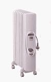 De'Longhi Stretto TRSW0715 Wall Mountable Oil Filled Radiator, 1.5kW