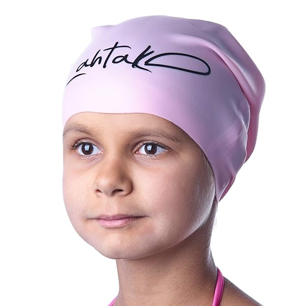 Large Swim Caps For Long Hair Kids Swimming Cap For Girls Boys
