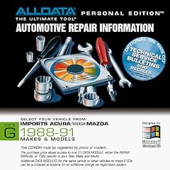 ALLDATA Personal Edition Automotive Repair Information CD Disc; 1988-1991 Imports, Acura through Mazda; Disc Set G
