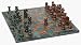 Marble Chess Set - 16 inch Green and Brown