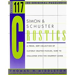 Simon & Schuster Crostics #117
