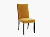 Review Wholesale Interiors  / Light Brown Full Leather Dining Chair