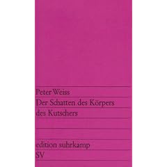 Der Schatten des K�rpers des Kutschers (edition suhrkamp)