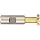 Niagara Cutter TS109 T-Slot Shank Type Cutter, High Speed Steel, TiN Coated, Weldon Shank, 10 Helix Angle, 21/32" Cutter Diameter, 8 Tooth, 17/64" Width