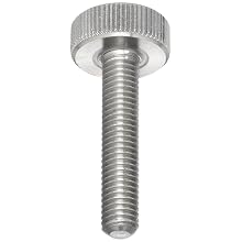 Plain 303 Stainless Steel Stainless Steel Knurled Head Screw
