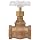 Milwaukee Valve UP502 Series Bronze Globe Valve, Potable Water Service, Inline, Threaded Bonnet, NPT Female
