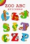 Zoo ABC Stickers (Dover Little Activity Books Stickers)