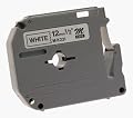 Brother M231 1/2-Inch Black on White Tape for P-Touch Labeler