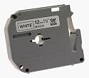 Brother M231 1/2-Inch Black on White Tape for P-Touch Labeler