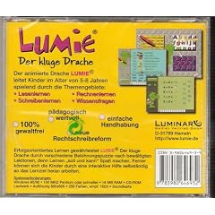 Lumie, der kluge Drache, 1 CD-ROM . . . komm wir werden Drachenfreunde. Das interaktive Lernspiel. F�r Windows 95/98. Unterrichtserg�nzung v. d. Vorschule bis z. 2. Klasse. Inkl. Elternhandbuch