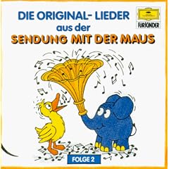 Die Original-Lieder aus der Sendung mit der Maus, je 1 CD-Audio, Tl.2