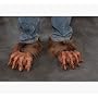 Werewolf Feet w/ Brown Fur Deluxe Adult Halloween Costume Accessory (DF1002) (DZ5)