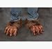 Werewolf Feet w/ Brown Fur Deluxe Adult Halloween Costume Accessory (DF1002)(DZ5)