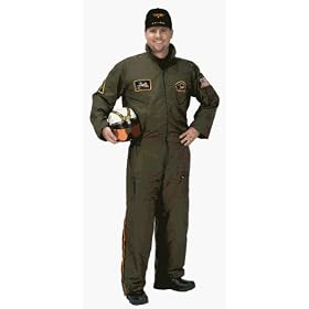 Aeromax Toys Adult Armed Forces Pilot Suit - S