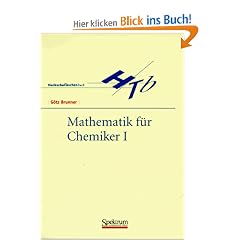 Mathematik f�r Chemiker, Tl.1