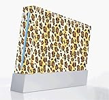 Leopard Animal Print Decorative Protector Skin Decal Sticker for Nintendo W ....