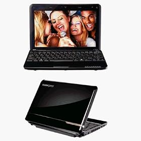 Hannspree HannsNote - Atom N270 / 1.6 GHz - RAM 1 GB - HDD 160 GB - GMA 950 802.11b/g/n (draft), Bluetooth 2.0 - Win XP Home - 10" Widescreen TFT 1024 x 600 ( WSVGA ) - camera - pearl black