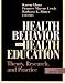 Health Behavior and Health Education: Theory, Research, and Practice