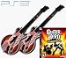 Guitar Hero World Tour for PS3 + 2 x Guitar Hero Wireless Aerosmith Les Paul Guitar Controller for P