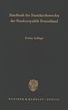 Handbuch des Staatskirchenrechts der Bundesrepublik Deutschland. 1. Bd.