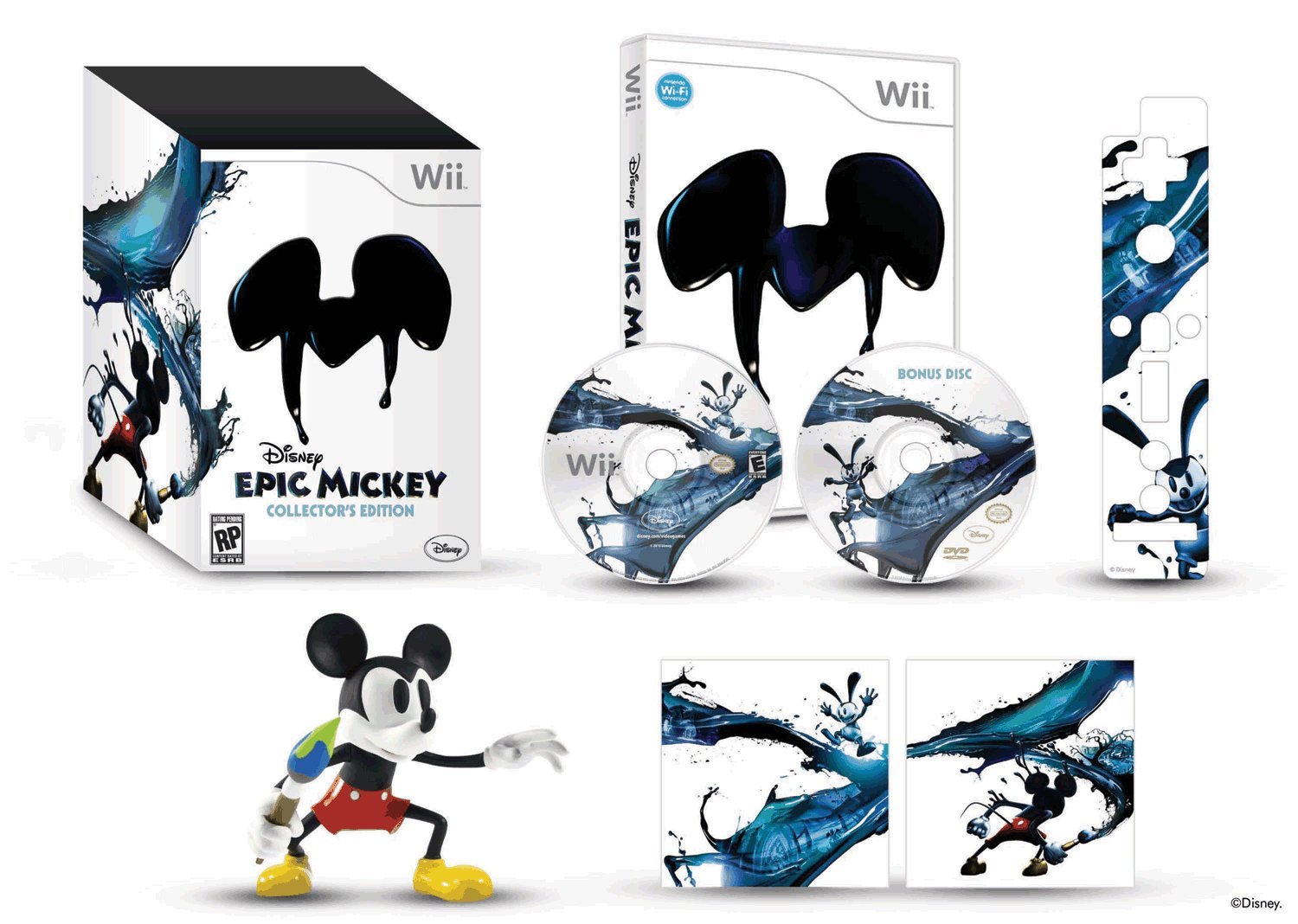 Micromania offre 2 figurines pour l'achat du jeu Disney Epic Mickey : Le Retour