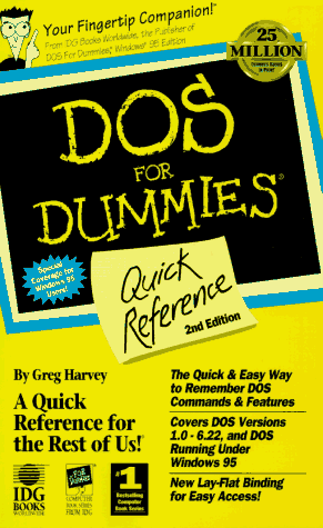 dos for dummies quick reference