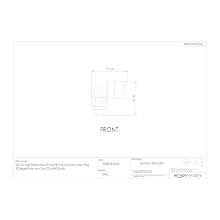 SMC KG Series Stainless Steel 303 and PBT Push-to-Connect Tube Fitting, 90 Degree Elbow, 4mm Tube OD x M5x0.8 Male