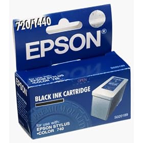 Epson S020189 Black Inkjet Print Cartridge