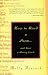 Image of How to Read a Poem...: and Start a Poetry Circle