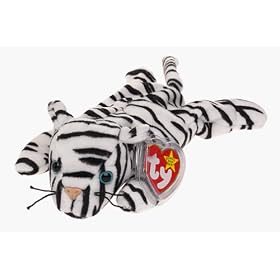 Ty Beanie Babies Blizzard the White Tiger by Beanie Babies