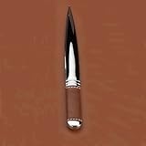 Oxford Brown Leather Letter Opener