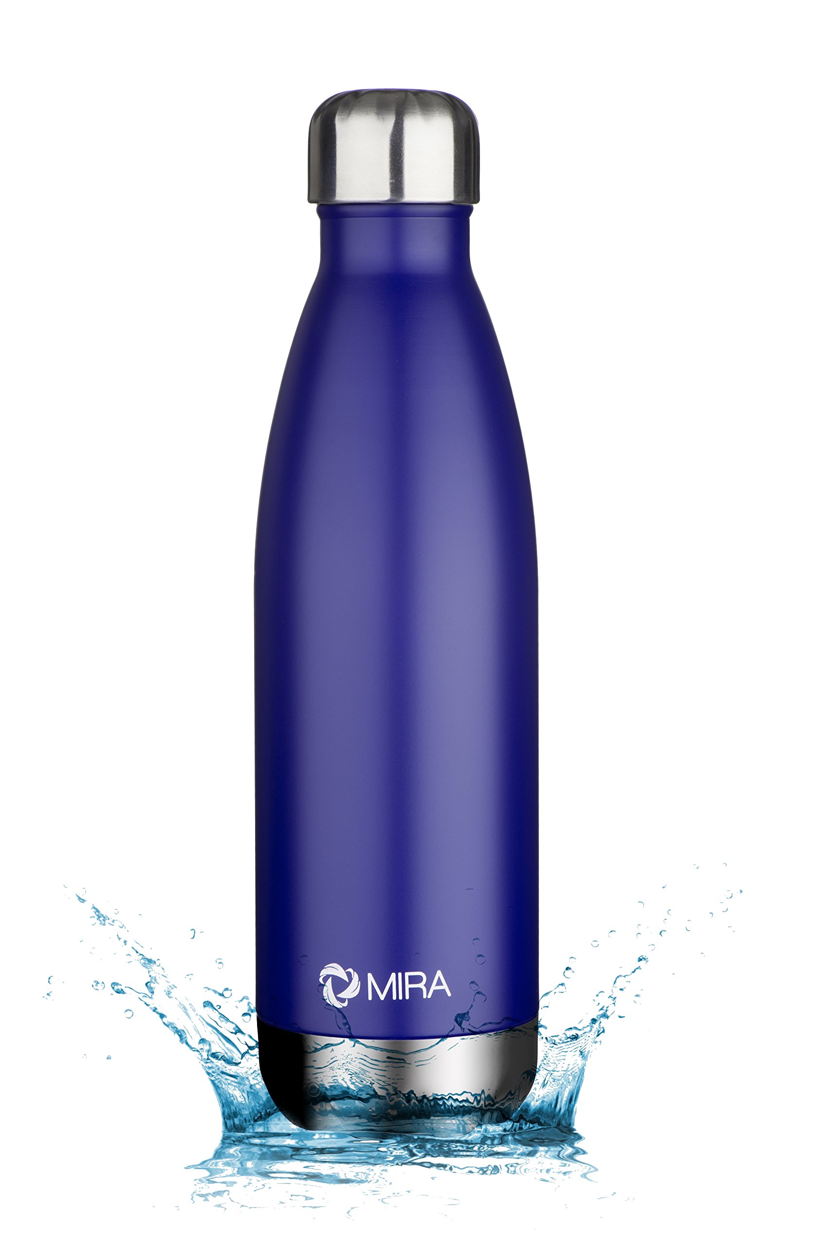 MIRA Insulated Double Wall Vacuum Stainless Steel Water Bottle, 25 oz